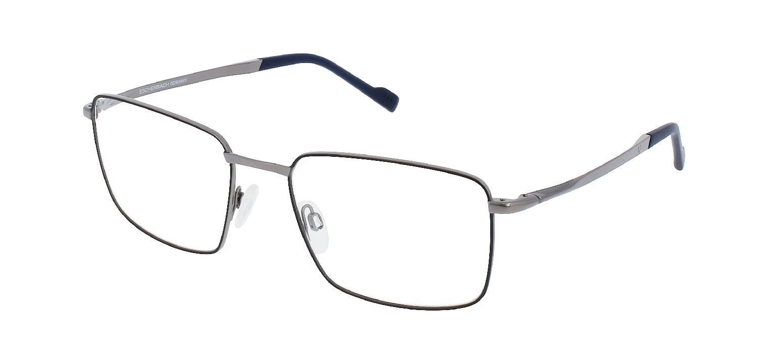 Titanflex Rechteckig Brillen 820897 Grau für Herren