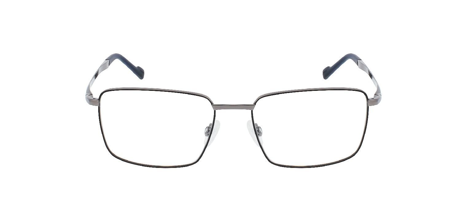 Lunettes de vue Titanflex Rectangle 820897 Gris pour Homme