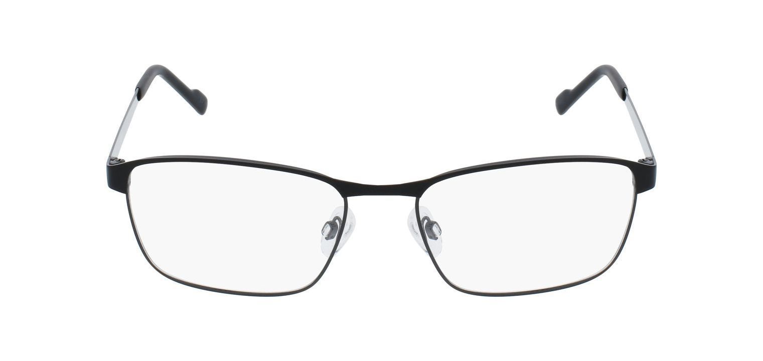 Titanflex Rectangle Eyeglasses 820911 Matt black for Man