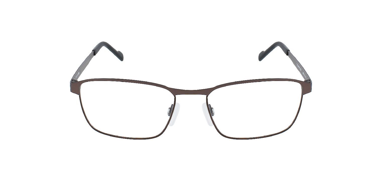 Titanflex Rechteckig Brillen 820911 Braun für Herr