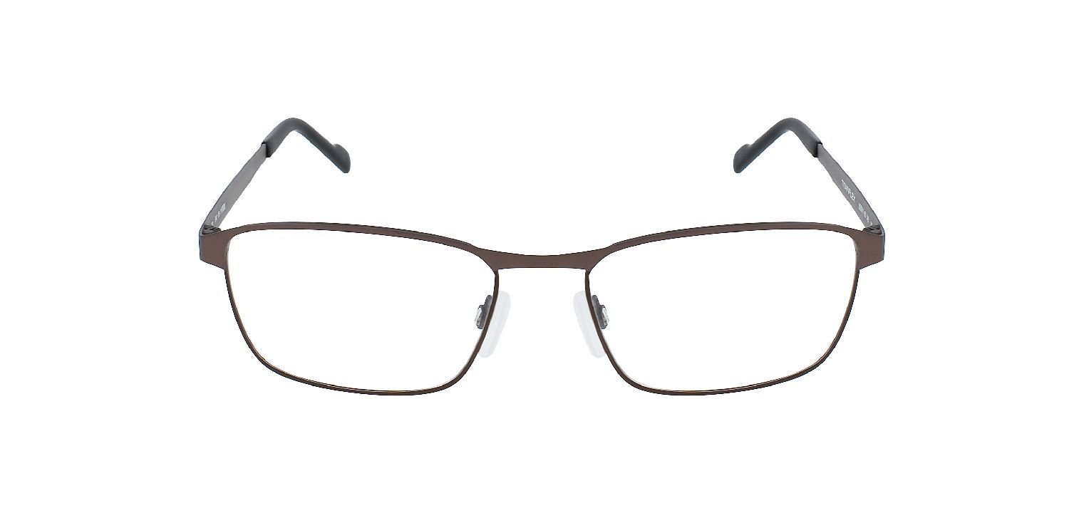 Titanflex Rechteckig Brillen 820911 Braun für Herr
