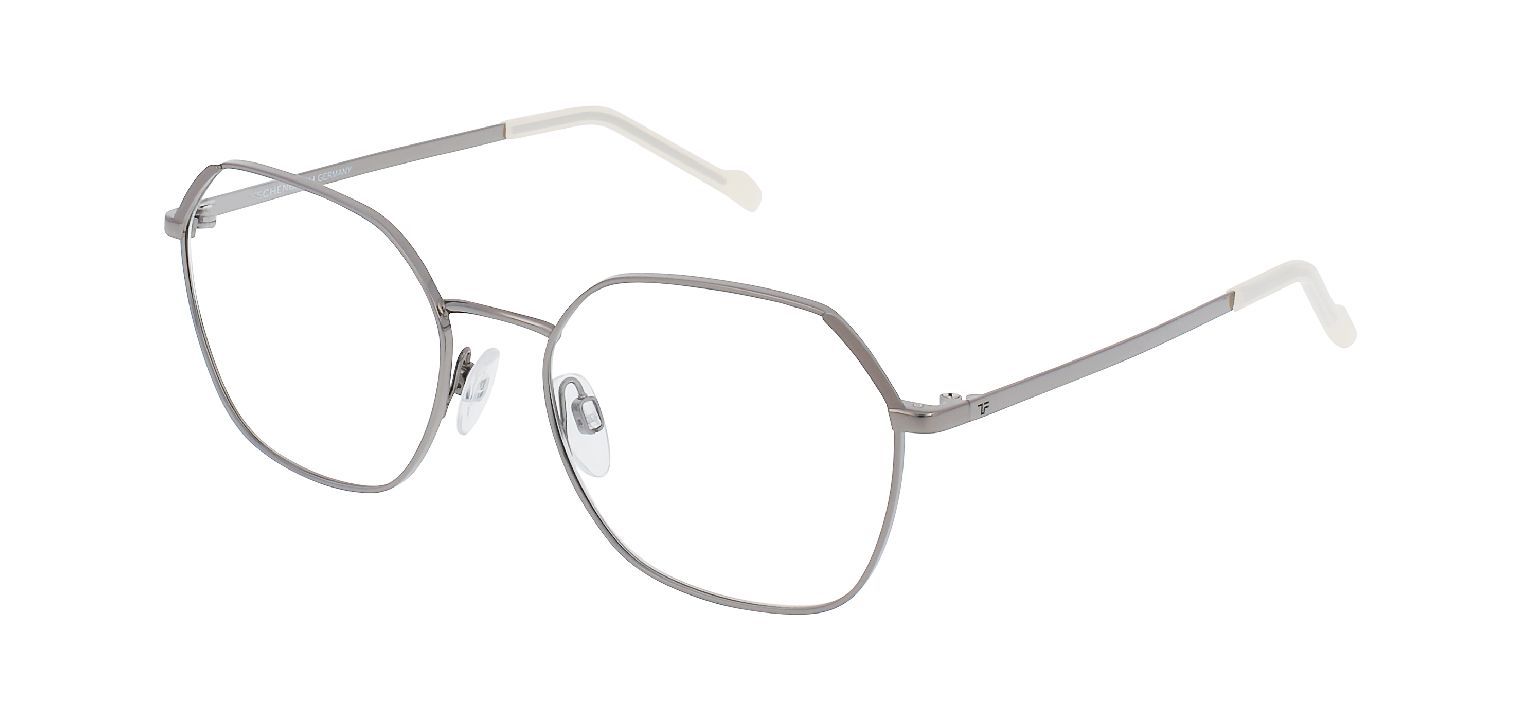 Titanflex Quadratisch Brillen 826013 Grau für Dame