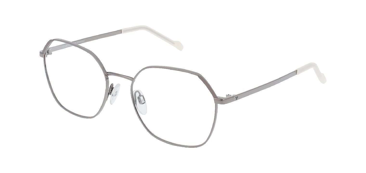 Lunettes de vue Titanflex Hexagonal 826013 Gris pour Femme Visilab