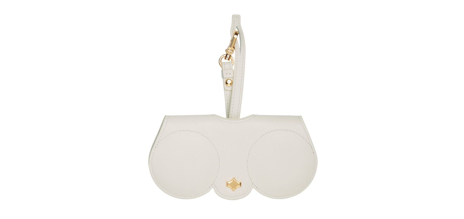 Brillenetui Weiss Any Di Sun cover SP101602