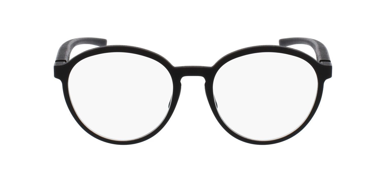 Lunettes de vue Meyer Ronde MORA Noir pour Femme