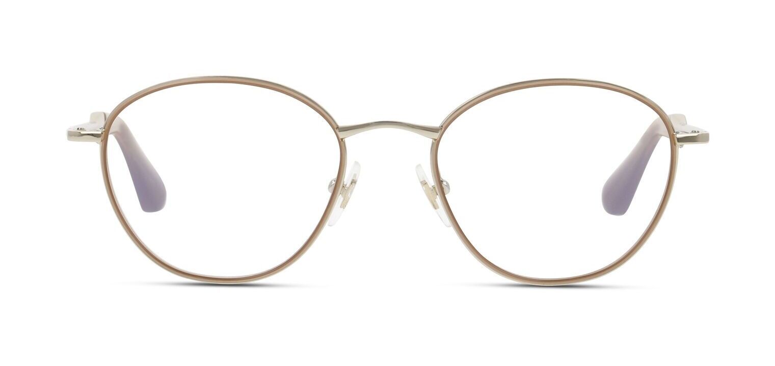 Lunettes de vue Sandro Ronde SD4014 Beige pour Femme Visilab