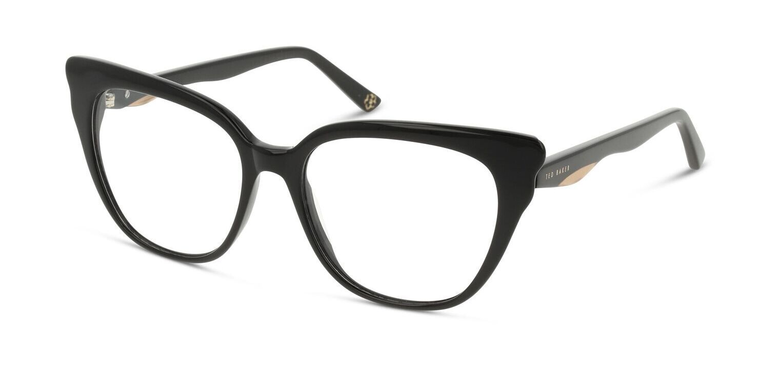 Ted Baker Rund Brillen TB9229 Schwarz für Dame