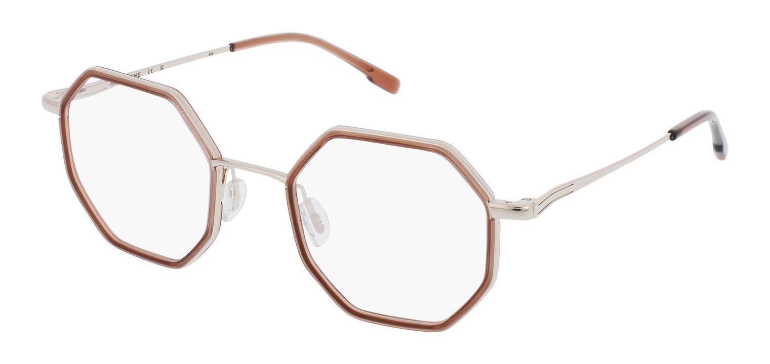 Moleskine Rechteckig Brillen MO2149 Rosa für Dame