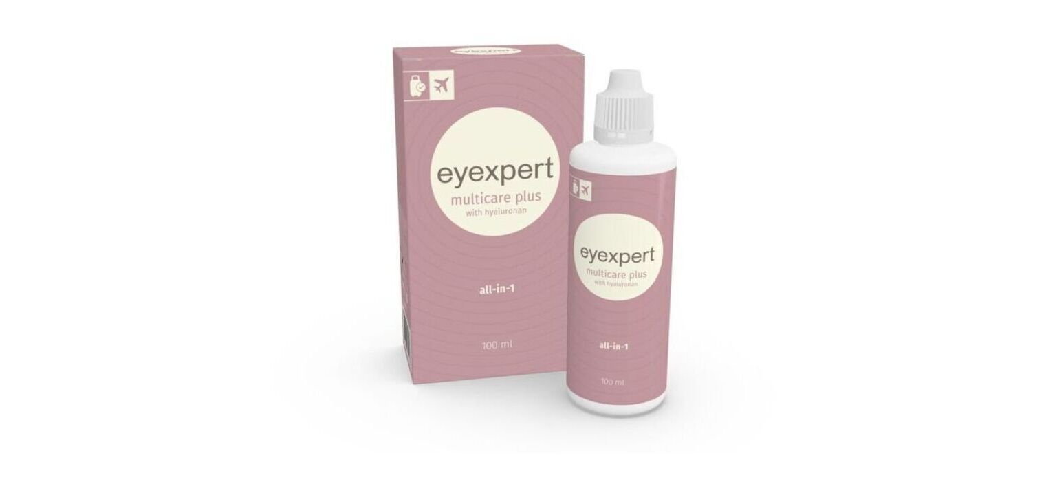 Eyexpert Multicare Plus 100 ml Entretien lentilles souples