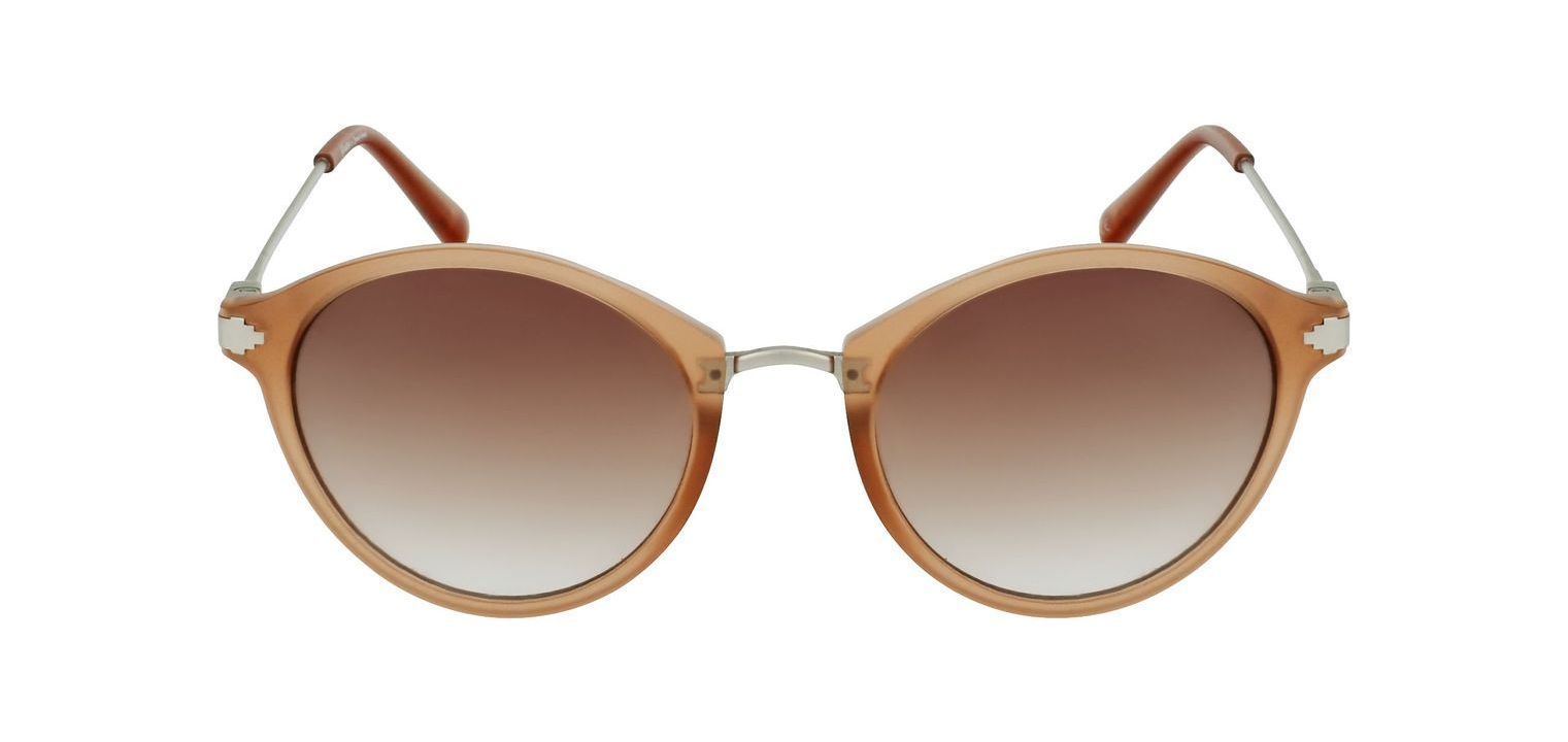 Karun Rund Sonnenbrillen SWFS0081 Beige für Dame