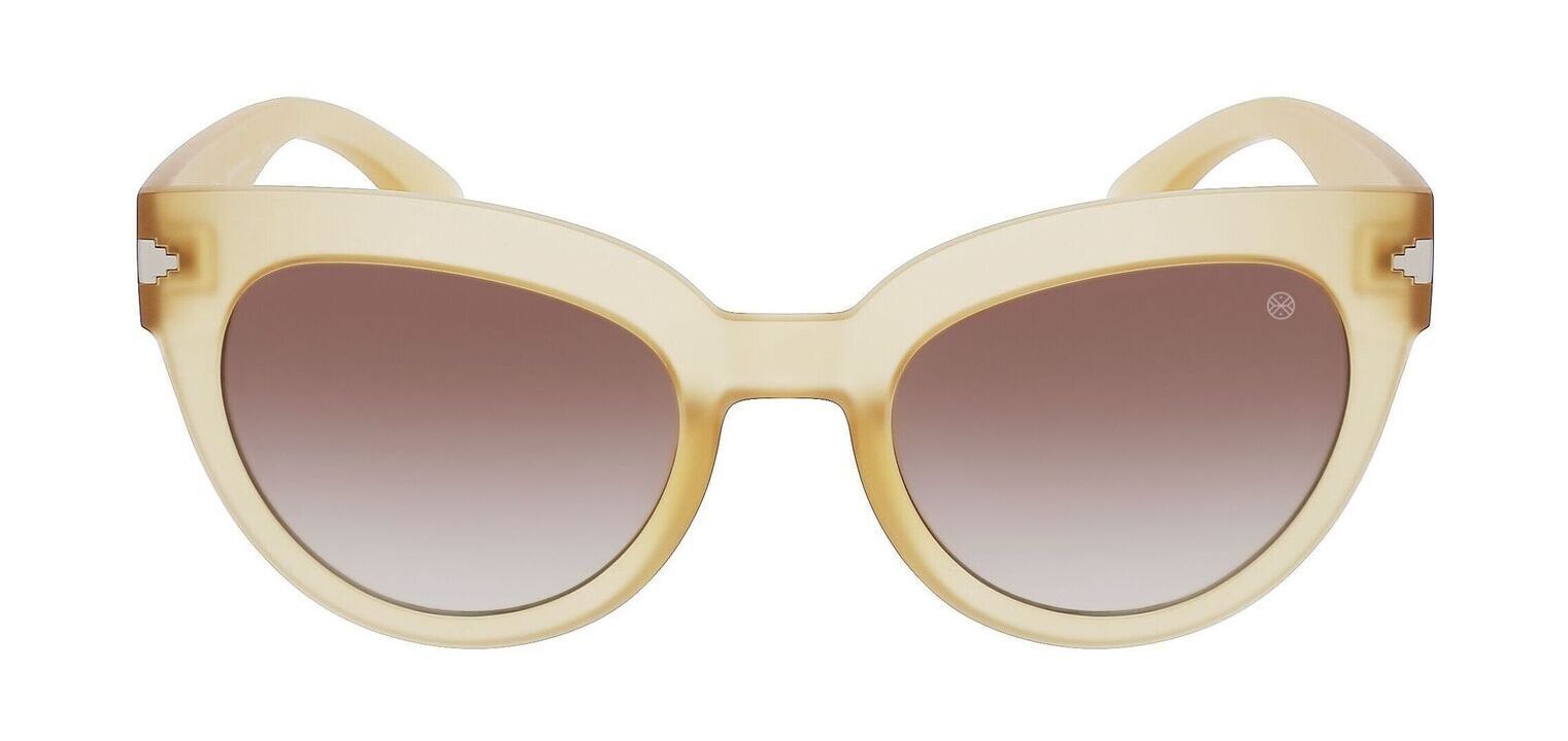Karun Cat Eye Sunglasses SWFS0016 Beige for Unisex