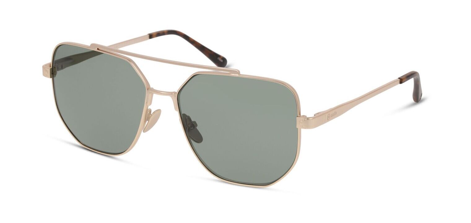 Karun Rechteckig Sonnenbrillen KAUS0143 Gold für Herr