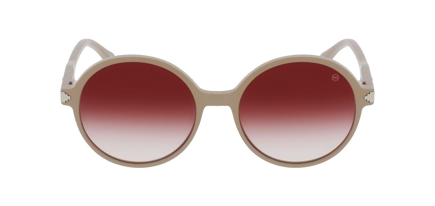 Karun Round Sunglasses SWFS0197 Beige for Woman