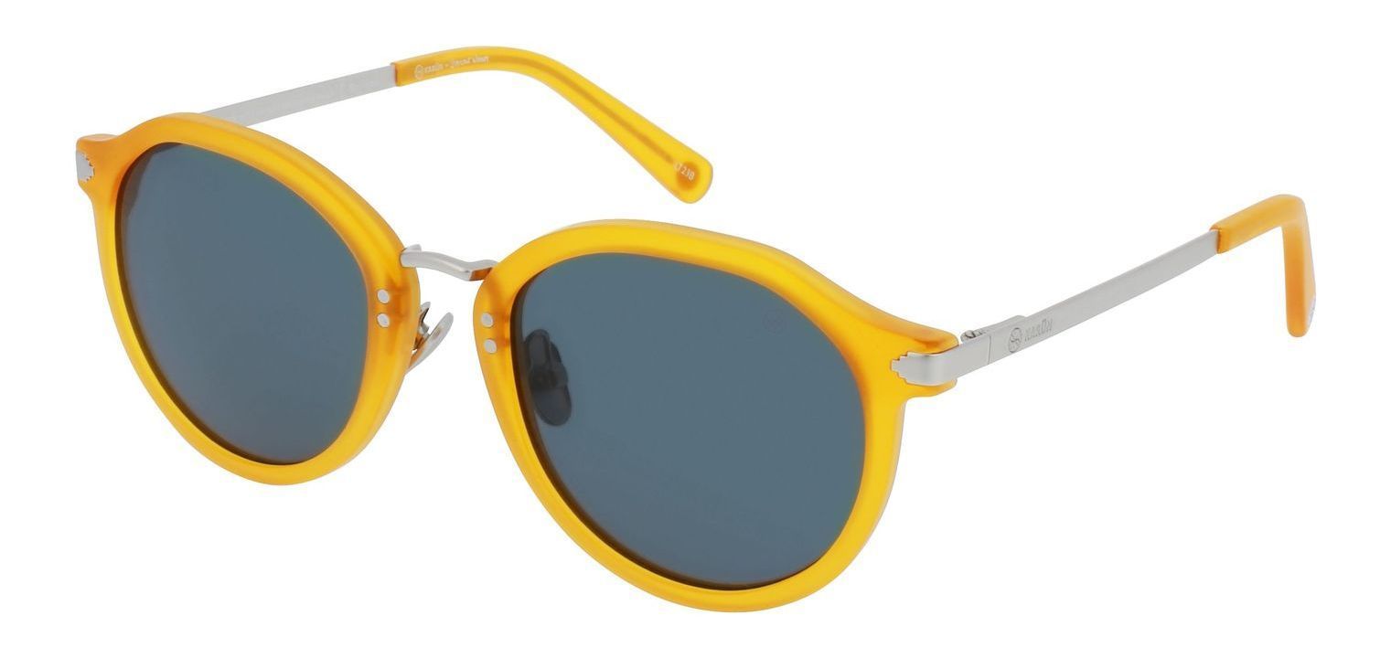 Karun Round Sunglasses SWFS0213 Orange for Woman