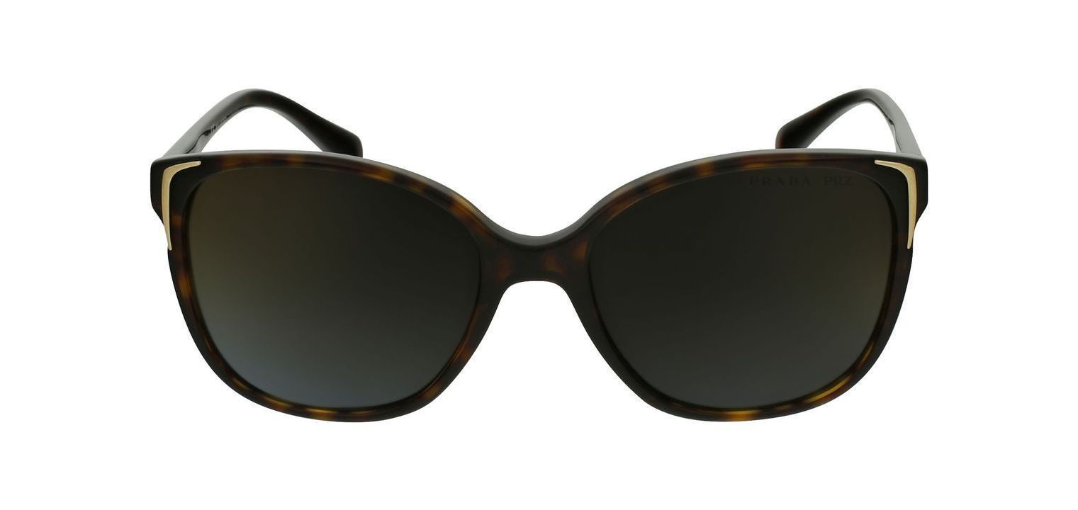Prada Oval Sonnenbrillen 0PR 01OS Havana für Dame