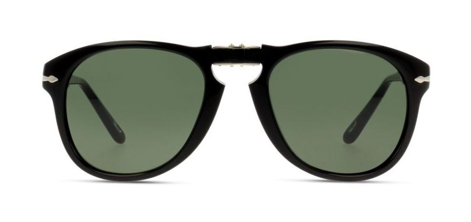Lunettes de soleil Persol Aviator 0PO0714 Noir pour Homme