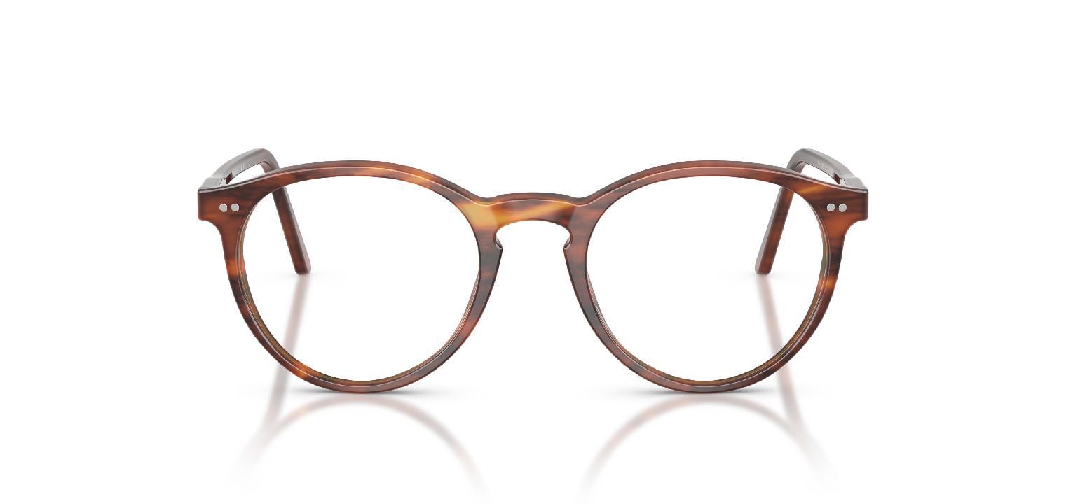Lunettes de vue Polo Ralph Lauren Ronde 0PH2083 Marron pour Homme