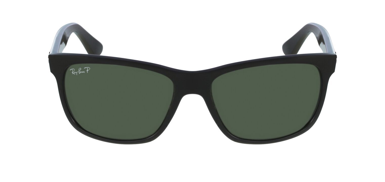 Ray-Ban Rechteckig Sonnenbrillen RB4181 Schwarz für Herr