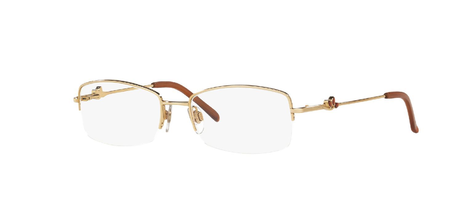 Sferoflex Rectangle Eyeglasses 0SF2553 Gold for Woman