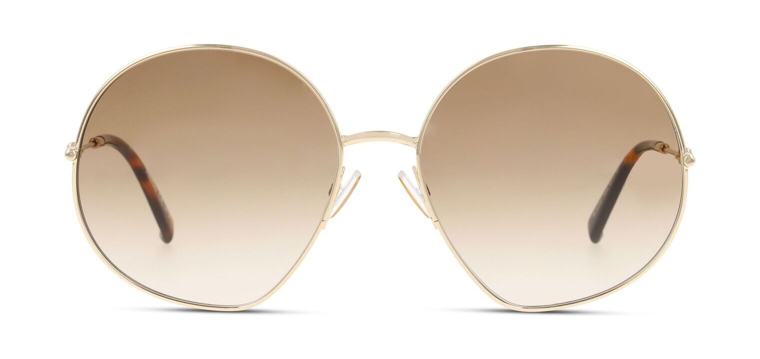 Max Mara Rund Sonnenbrillen MM GLEAM I Gold für Dame