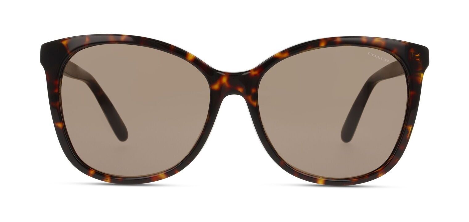 Coach Rectangle Sunglasses 0HC8271U Tortoise shell for Woman