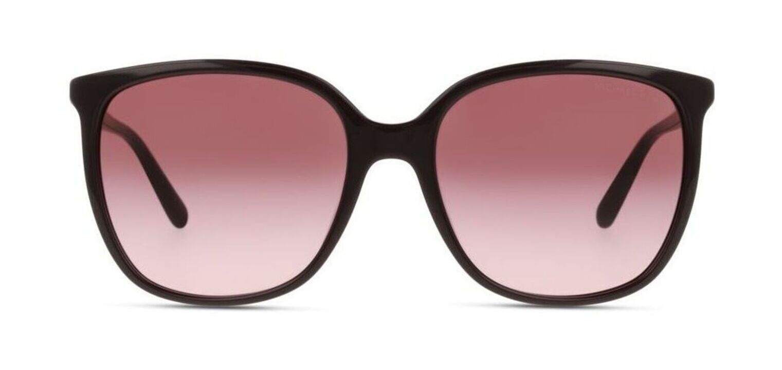 Lunettes de soleil Michael Kors Rectangle 0MK2137U Marron pour Femme