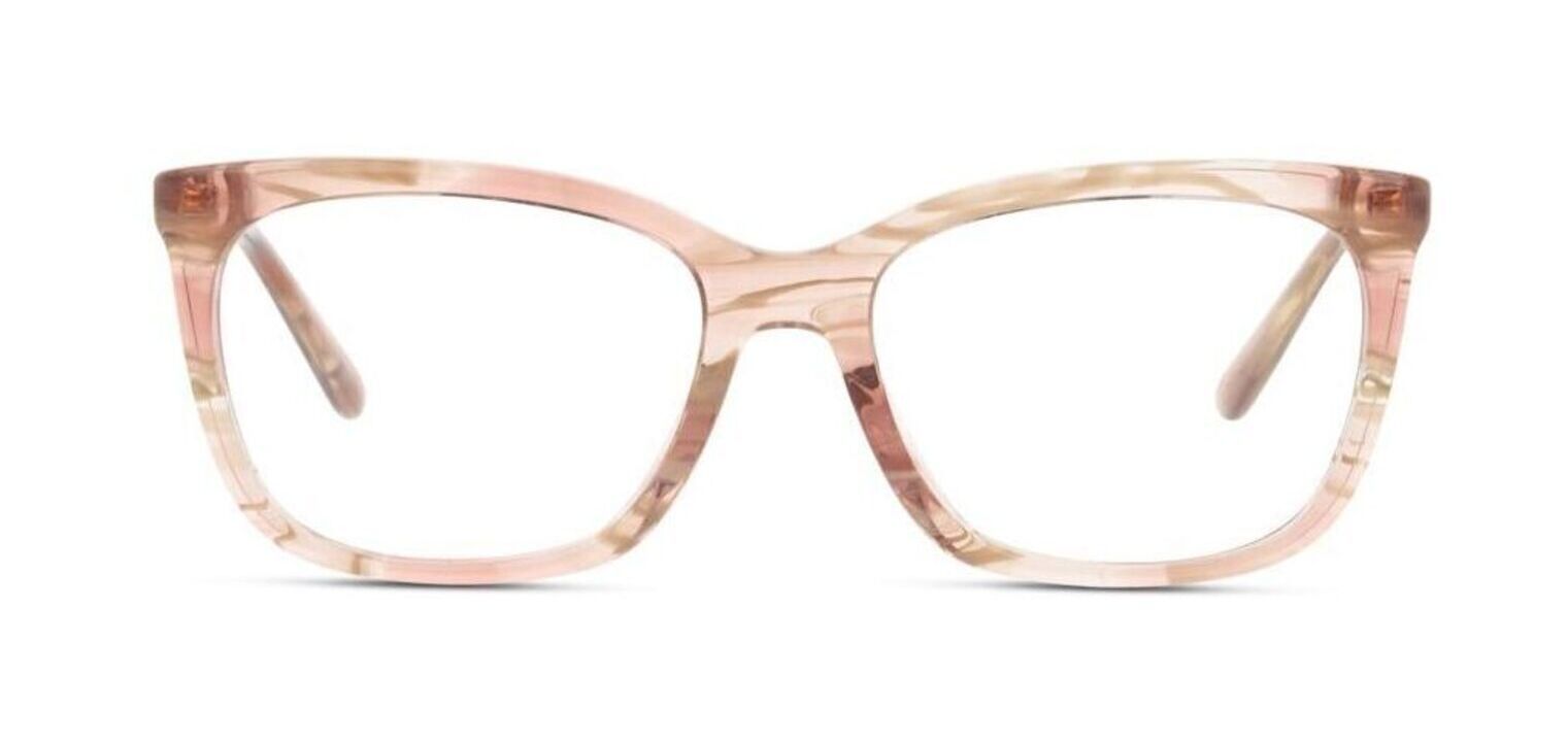 Michael Kors Rechteckig Brillen 0MK4080U Rosa für Dame