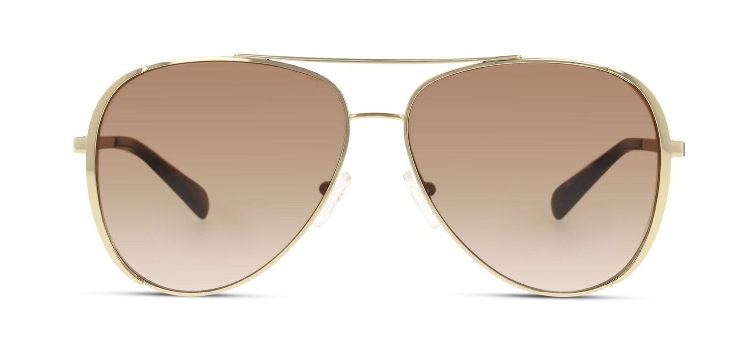 Michael Kors Aviator Sonnenbrillen 0MK1101B Gold für Damen