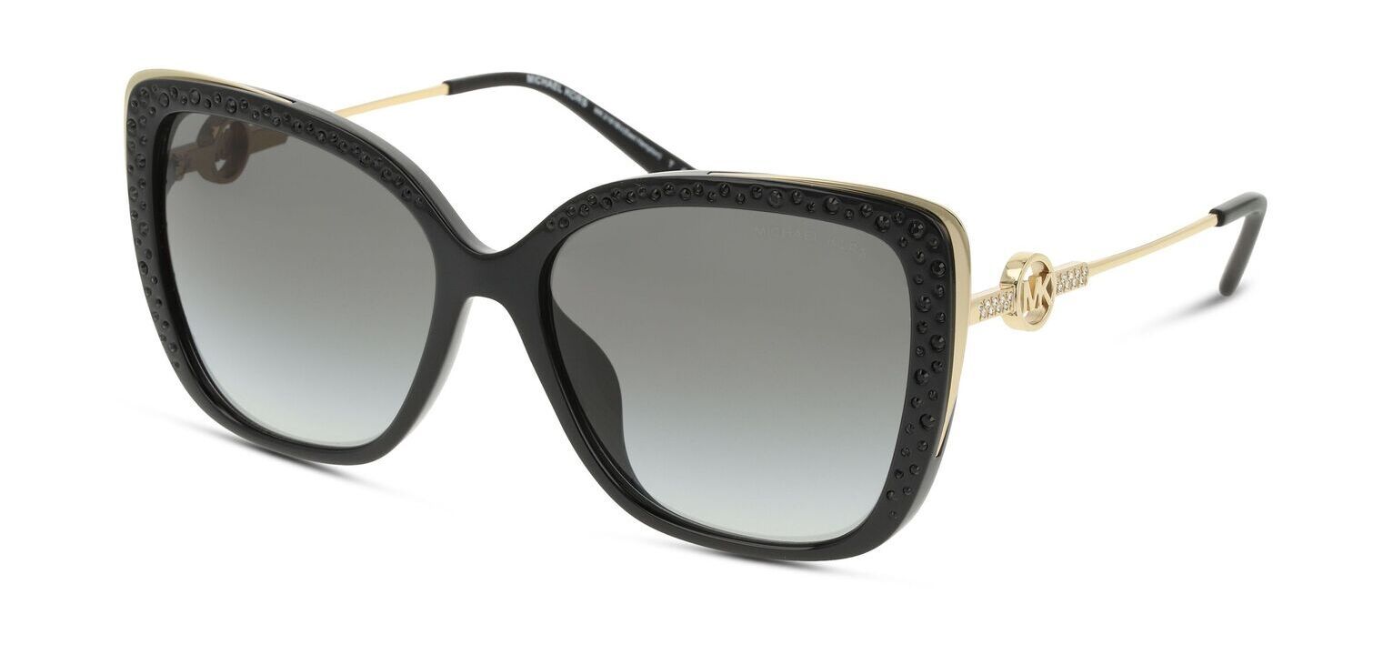 Michael Kors Schmetterling Sonnenbrillen 0MK2161BU Schwarz für Damen