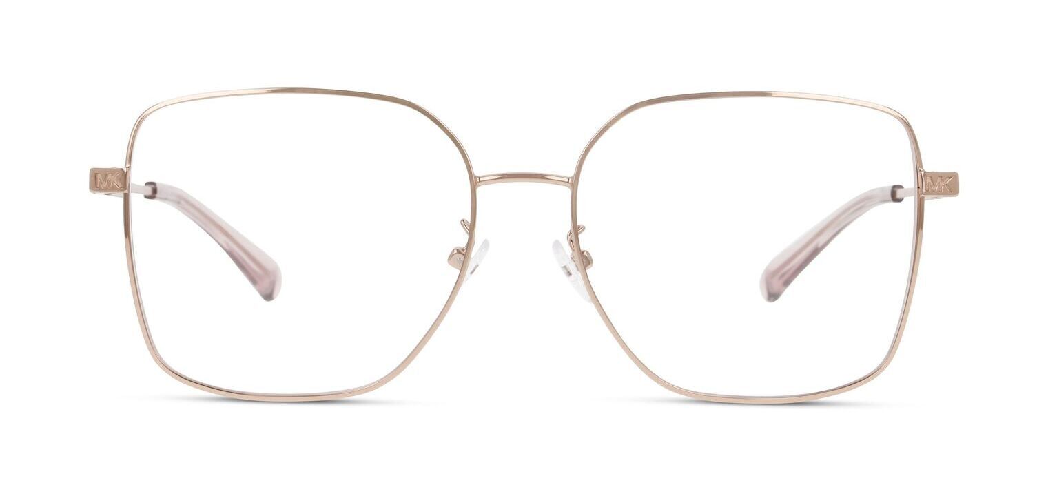 Michael Kors Rechteckig Brillen 0MK3056 Rosa für Dame