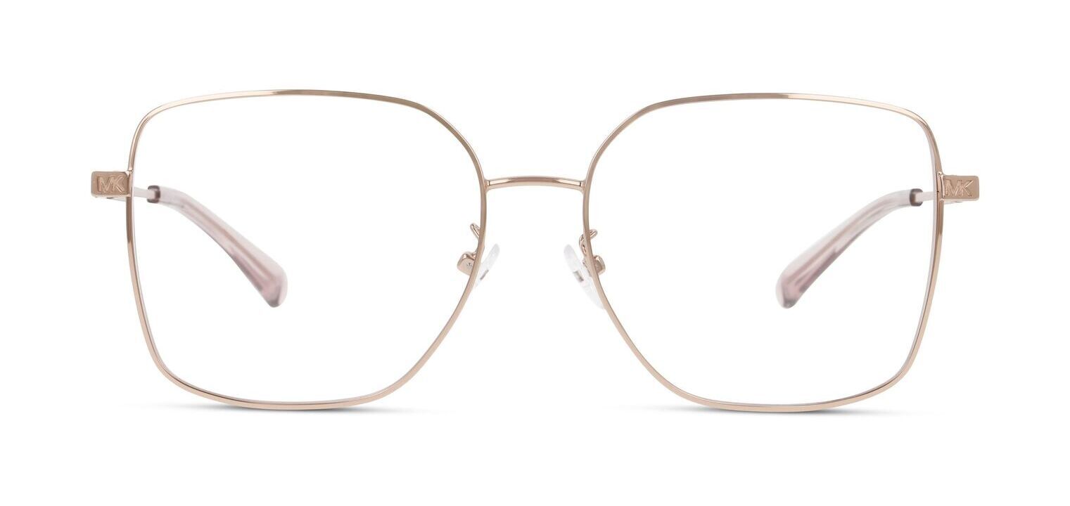 Lunettes de vue Michael Kors Rectangle 0MK3056 Rose pour Femme