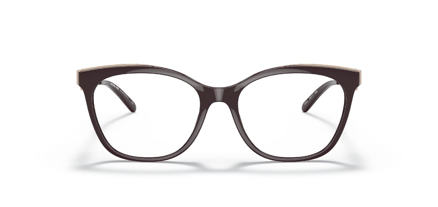 Michael Kors Quadratisch Brillen 0MK4076U Schwarz für Damen