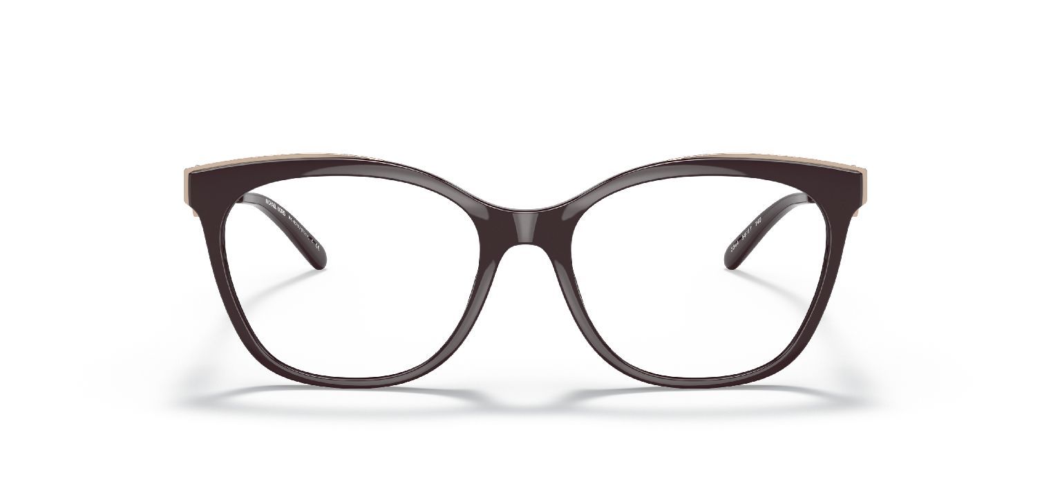 Lunettes de vue Michael Kors Papillon 0MK4076U Noir pour Femme