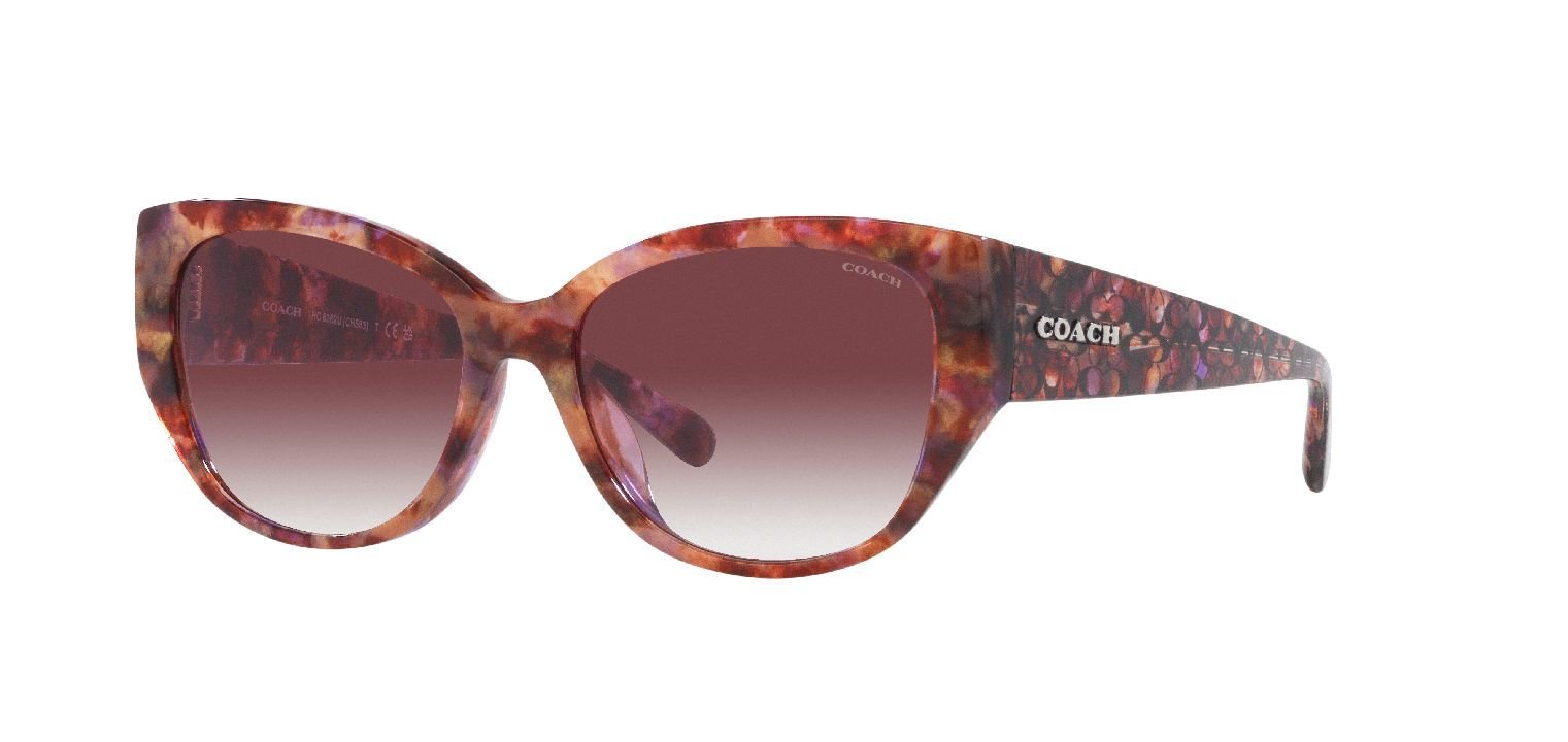 Coach Rectangle Sunglasses 0HC8362U Tortoise shell for Woman