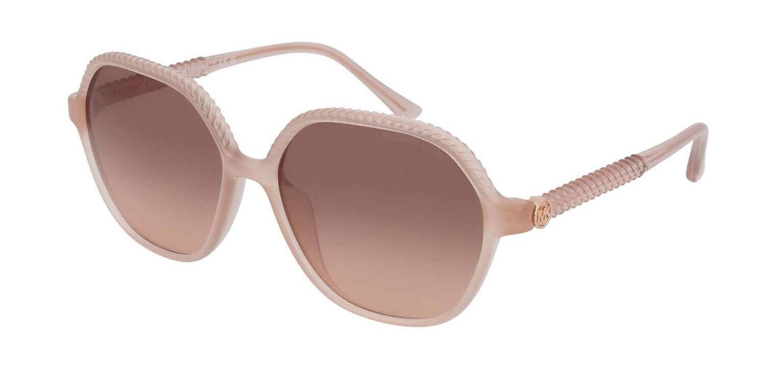 Lunettes de soleil Michael Kors Ronde 0MK2186U Rose pour Femme