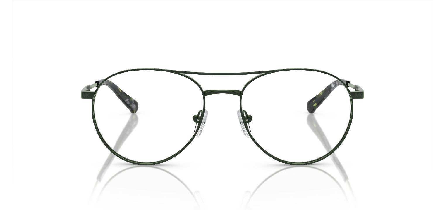 Lunettes de vue Michael Kors Ronde 0MK3069 Vert pour Femme