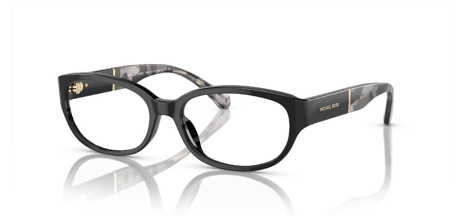 Michael Kors Oval Brillen 0MK4113 Schwarz für Dame
