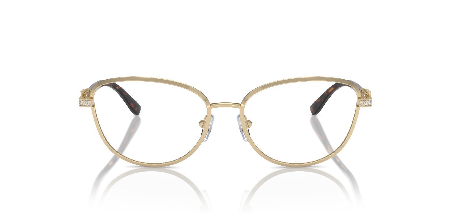 Michael Kors Schmetterling Brillen 0MK3076B Gold für Damen