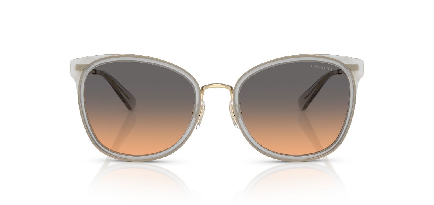 Coach Carré Sunglasses 0HC7170 Gold for Woman