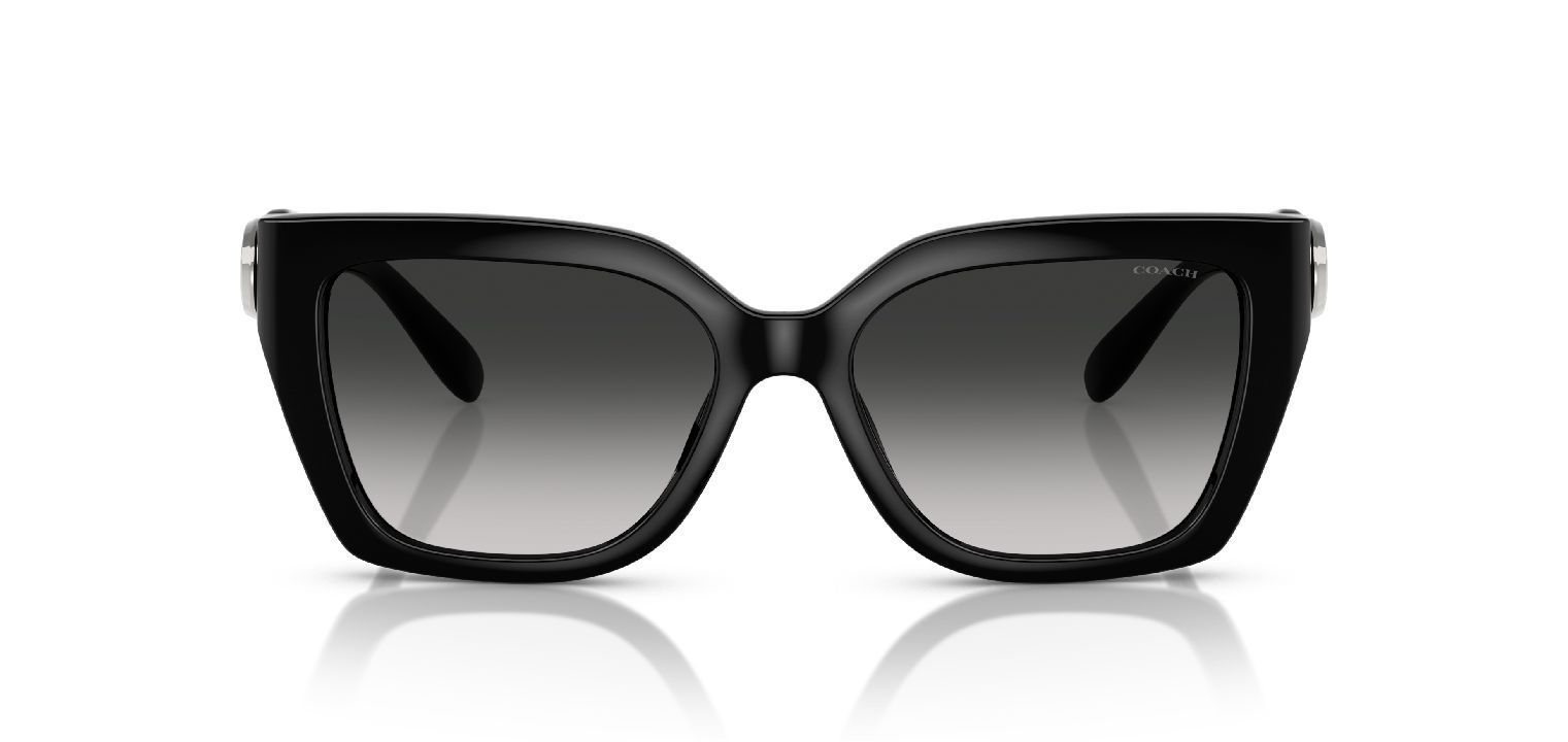 Coach Quadratisch Sonnenbrillen 0HC8408U Schwarz für Damen