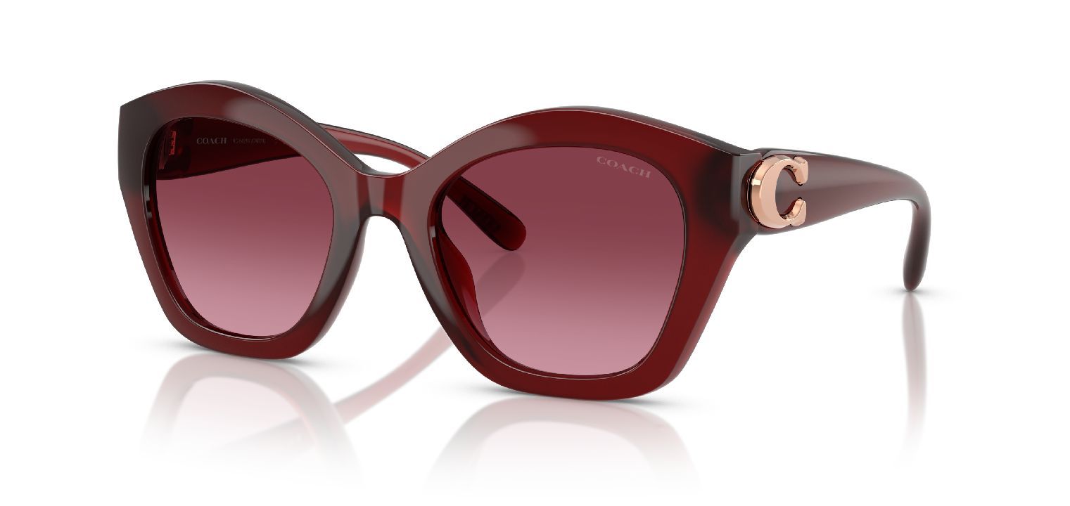 Coach Fantasie Sonnenbrillen 0HC8421U Rot für Damen
