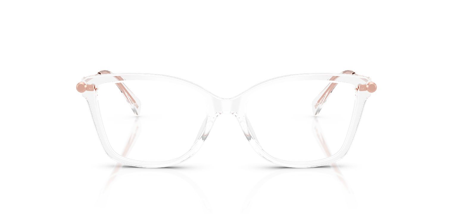 Lunettes de vue Michael Kors Rectangle 0MK4150U Transparent pour Femme
