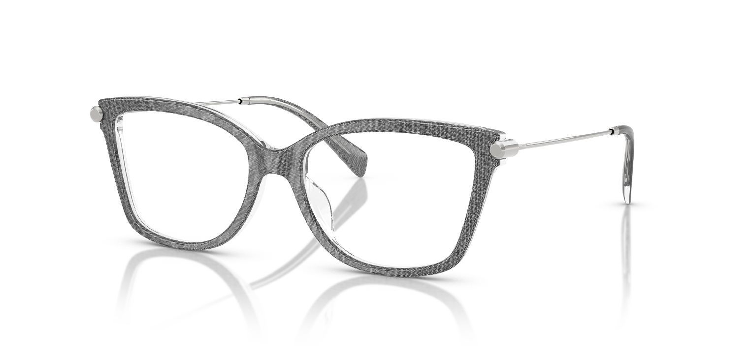 Lunettes de vue Michael Kors Rectangle 0MK4150U Gris pour Femme