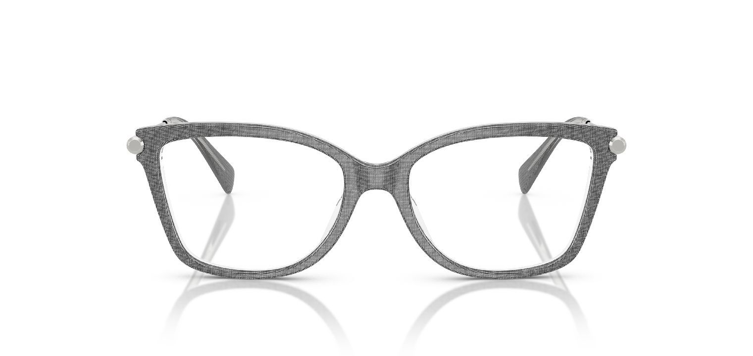 Lunettes de vue Michael Kors Rectangle 0MK4150U Gris pour Femme