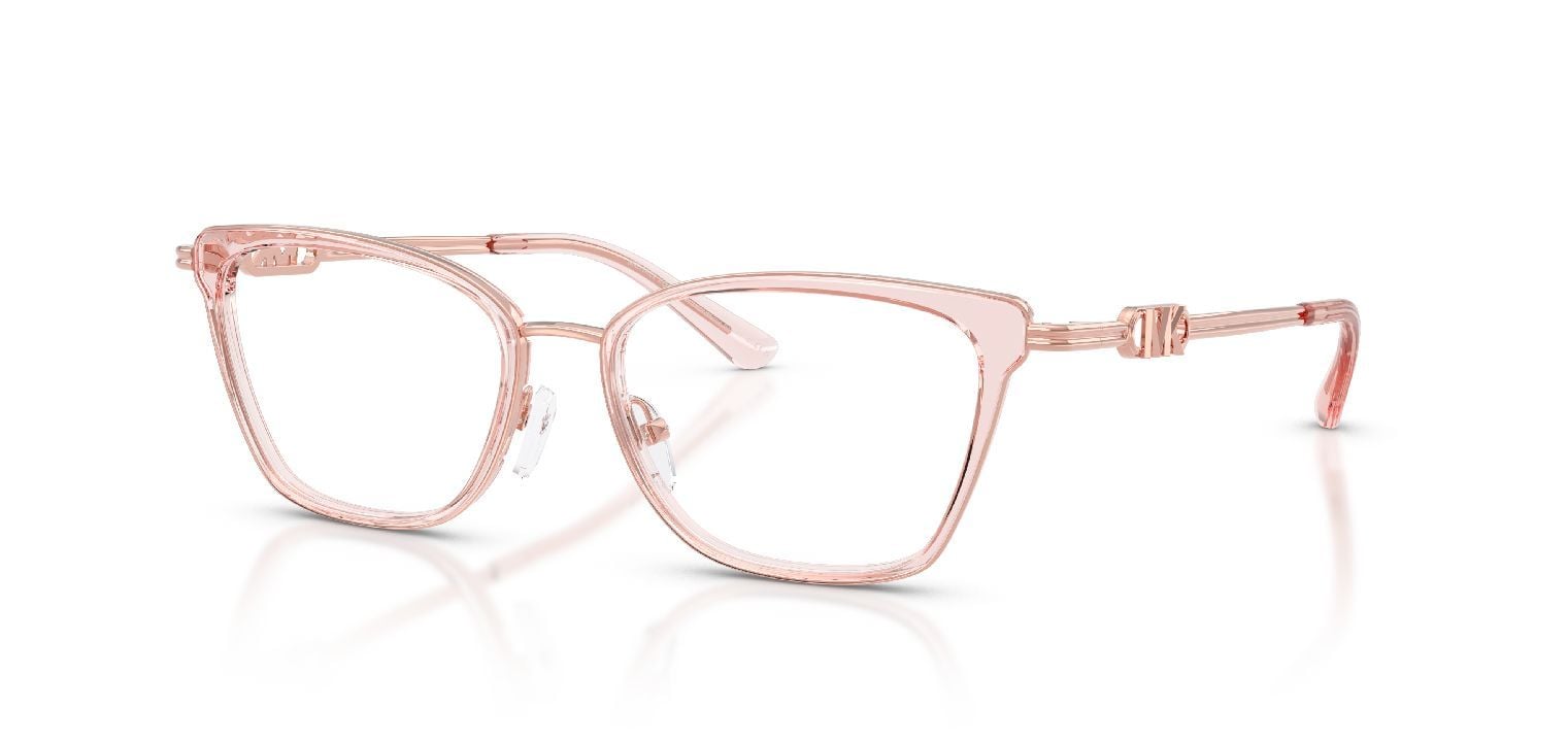 Lunettes de vue Michael Kors Rectangle 0MK3102 Rose pour Femme