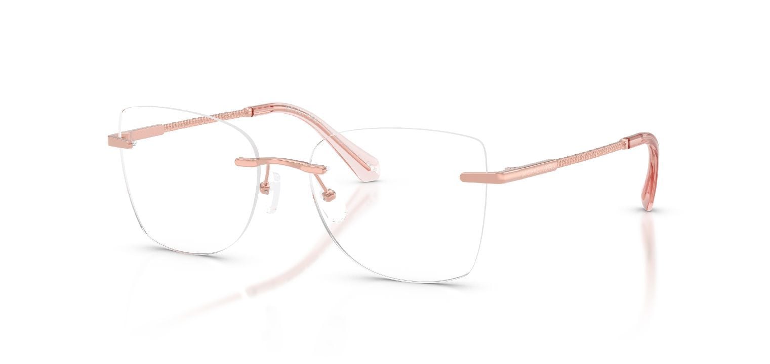 Lunettes de vue Michael Kors Carré 0MK3099 Rose pour Femme