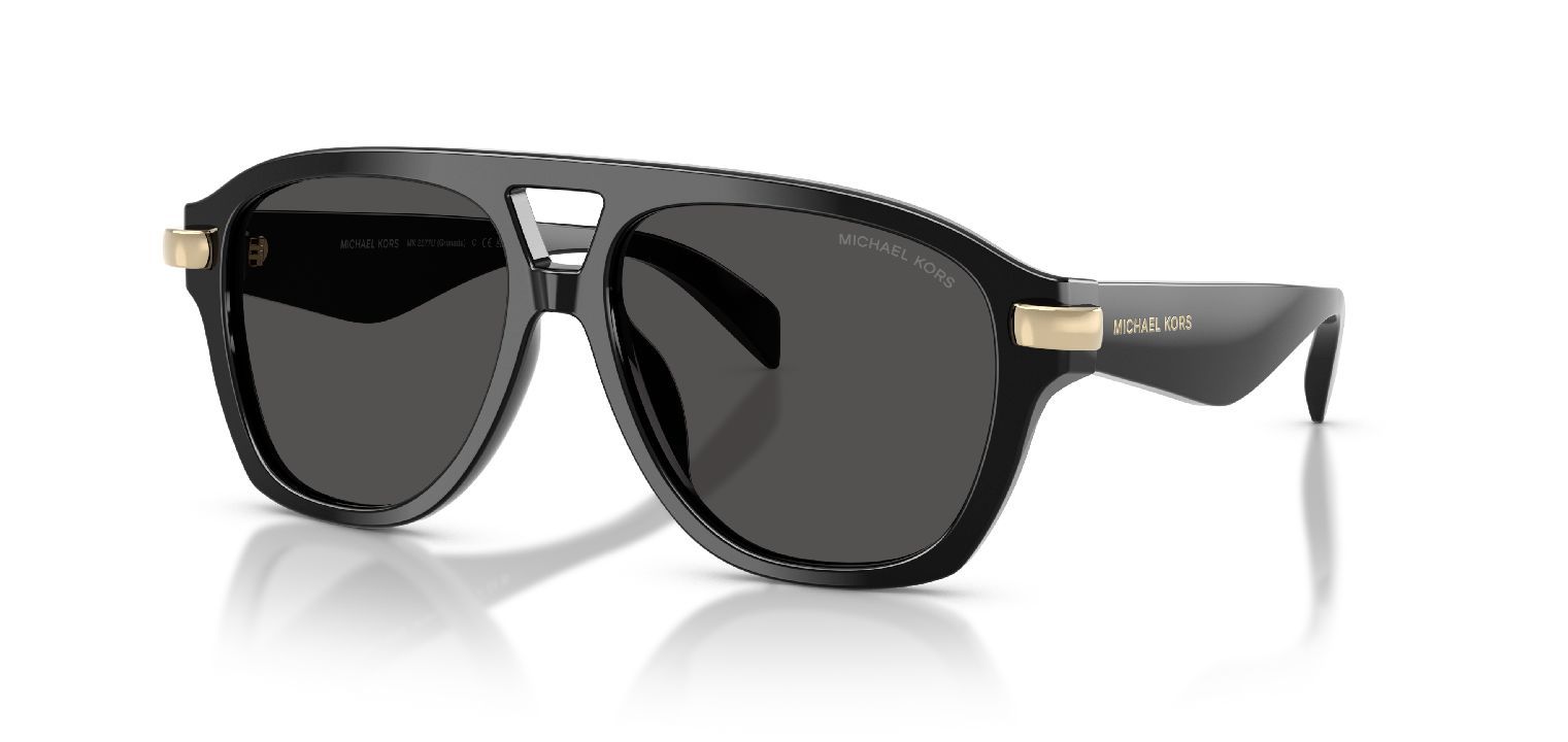 Michael Kors Aviator Sunglasses 0MK2277U Black for Woman