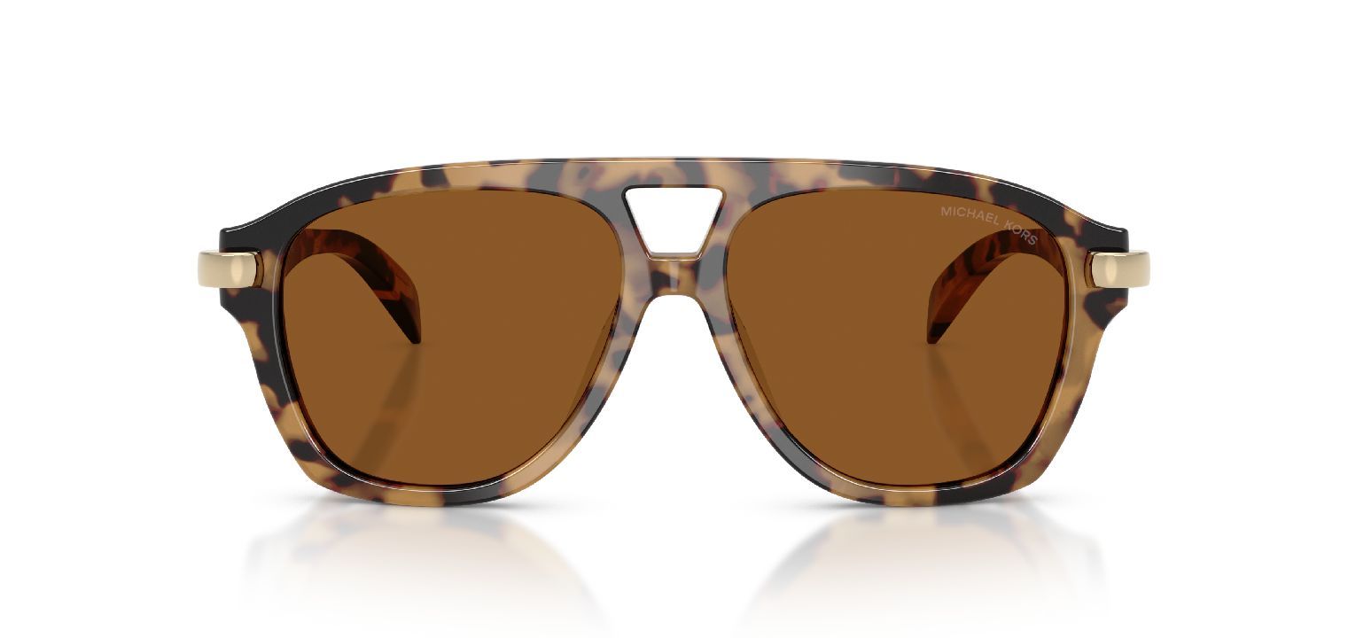 Michael Kors Aviator Sunglasses 0MK2277U Havana for Woman
