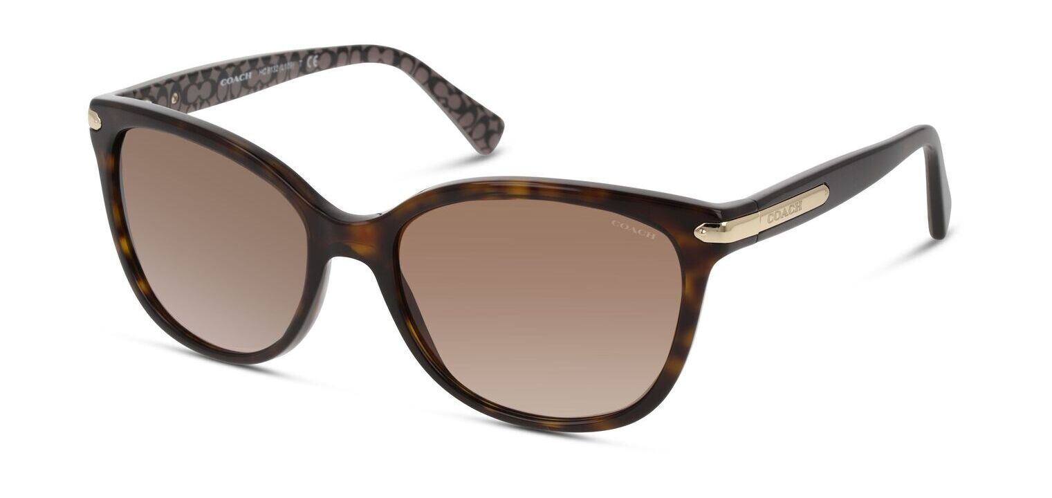 Coach Cat Eye Sunglasses 0HC8132 Tortoise shell for Woman