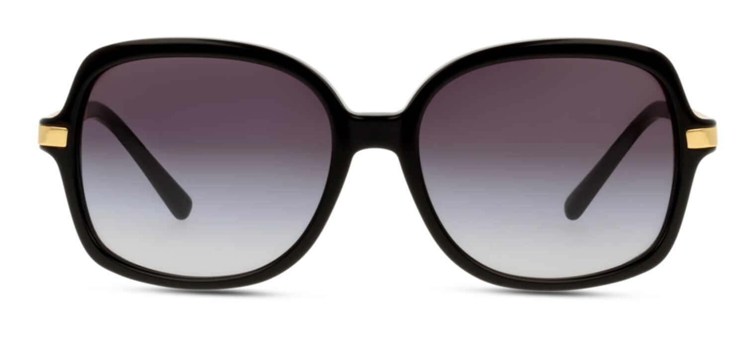 Lunettes de soleil Michael Kors Rectangle 0MK2024 Noir pour Femme